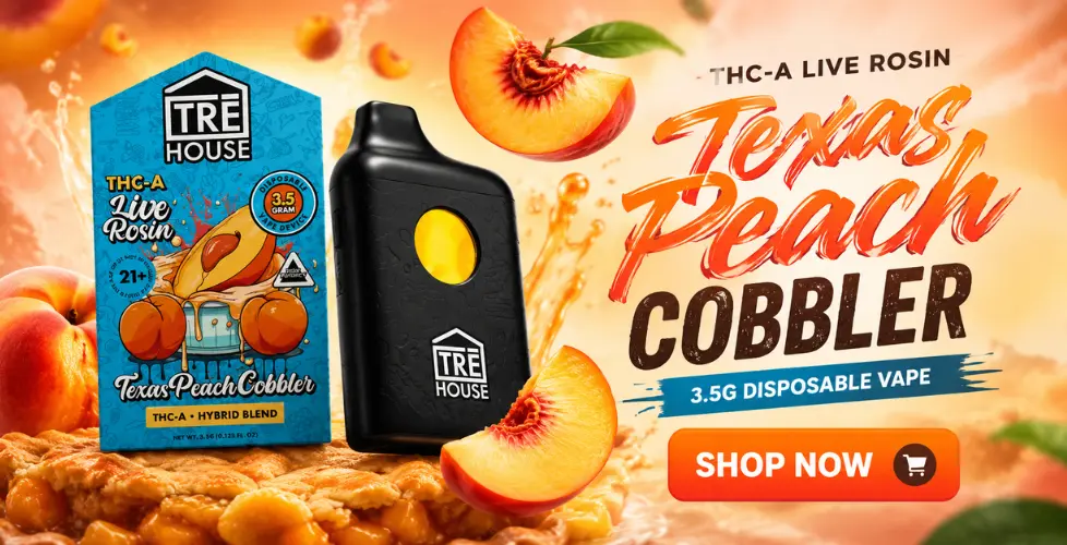 Tre House Live Rosin THCa Disposable Vape 3.5g