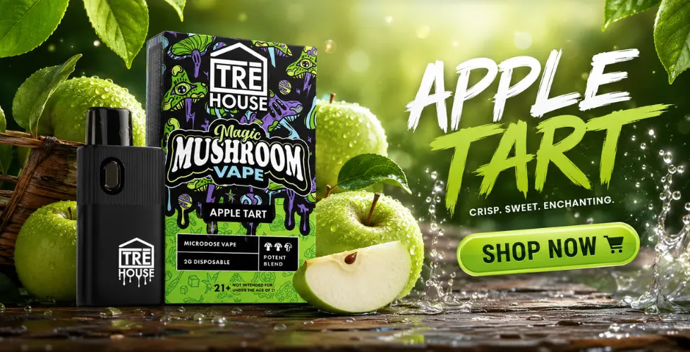 Tre House Magic Mushroom Disposable Vape 2g