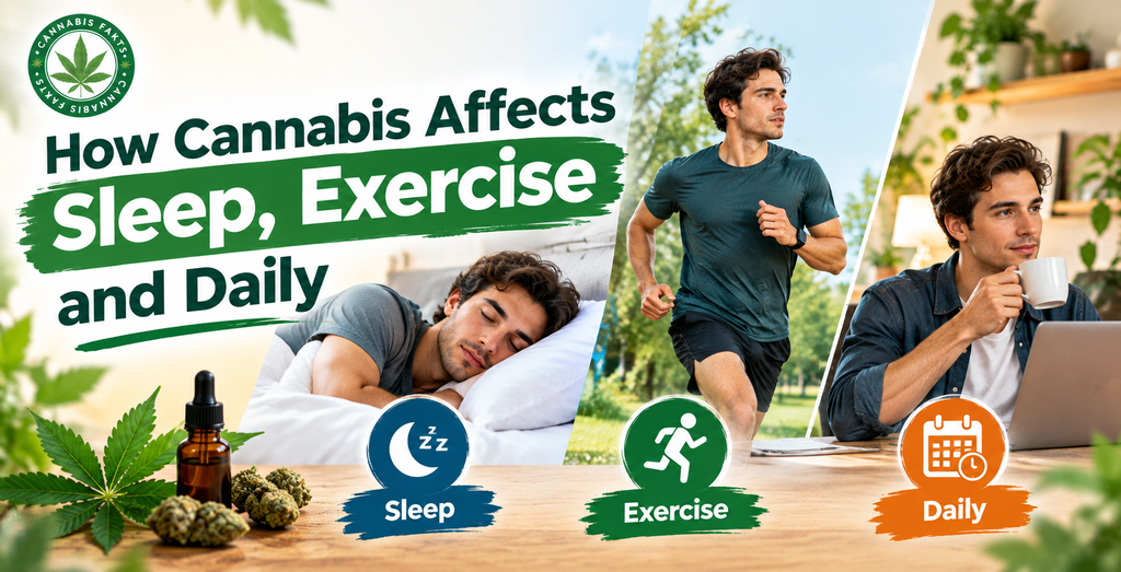 How Cannabis Affects Sleep, Exercise and Daily Routines